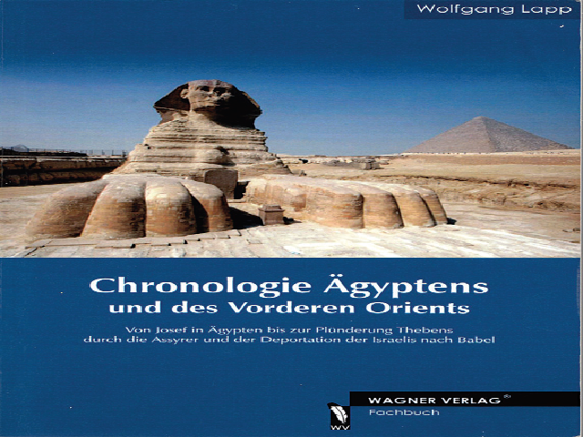 Chronologie Ägyptens und des Vorderen Orients